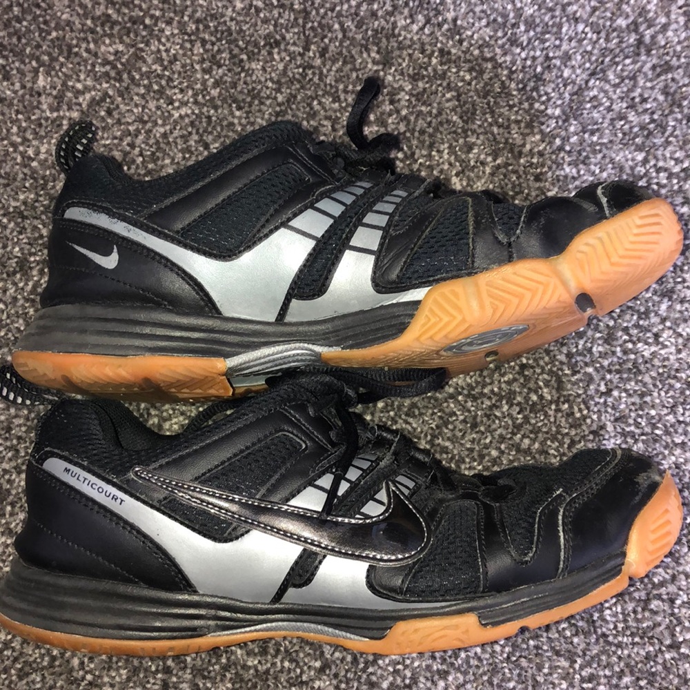 Nike Multicourt 10 Volleyball Shoes Black - Picture 7 of 8